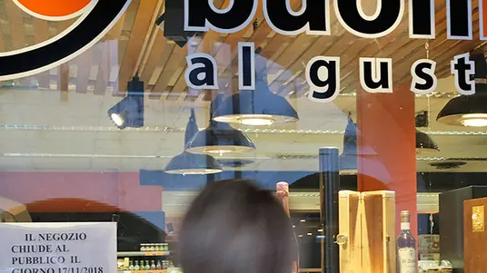 DORO-FOTOPIRAN-CITTADELLA-CARTELLO CHIUSURA SUPERMERCATO BUONISSIMO