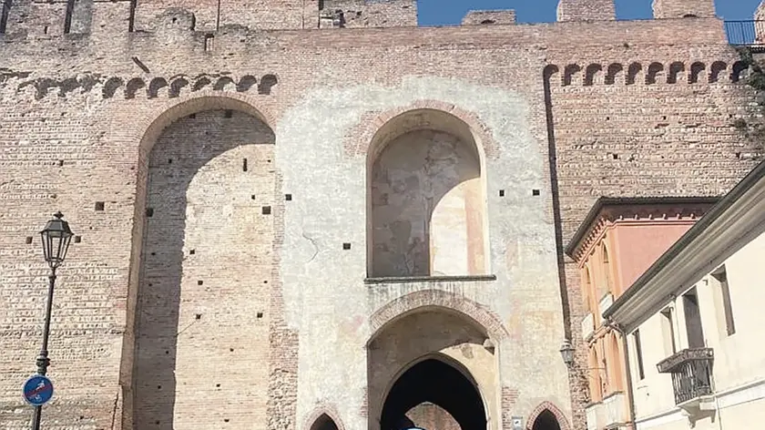Porta Vicenza a Cittadella chiusa al traffico