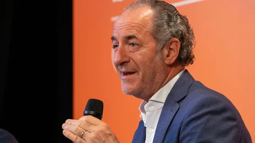 Il presidente del Veneto, Luca Zaia