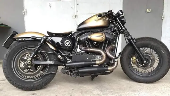 La Harley Davidson rubata in un garage di Este