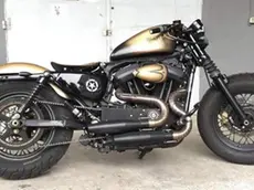 La Harley Davidson rubata in un garage di Este