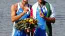 Gaetano Galtarossa con Alessio Sartori ad Atene