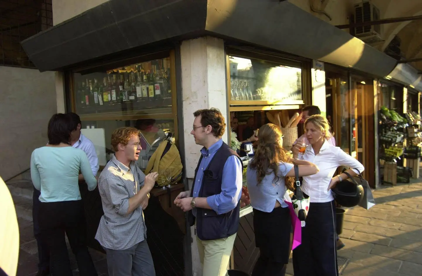 Il bar dei Osei prima della chiusura per l'ultima ristrutturazione
