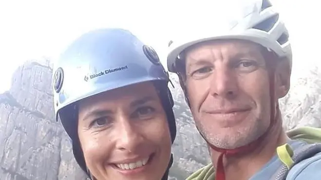 Erica Campagnaro e Davide Miotti insieme tra le loro amate montagne