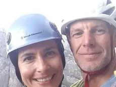 Erica Campagnaro e Davide Miotti insieme tra le loro amate montagne
