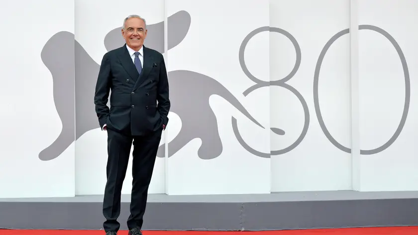 Italian Festival Director Alberto Barbera arrives for the premiere of 'L'Ordine del Tempo' (The Order of time) during the 80th Venice Film Festival in Venice, Italy, 30 August 2023. The movie is presented out of competition at the festival running from 30 August to 09 September 2023. ANSA/ETTORE FERRARI