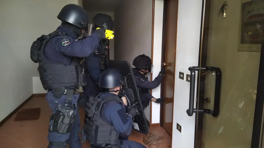 L'intervento nell'abitazione a Cervarese Santa Croce
