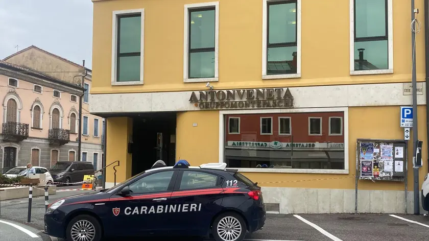 La filiale di Banca Antonveneta a San Martino di Lupari