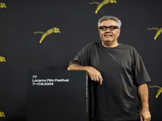 epa11545209 Iranian director Mohammad Rasoulof poses during a photocall for the Movie 'The Seed of the Sacred Fig' at the 77th Locarno International Film Festival, in Locarno, Switzerland, 11 August 2024. The festival runs from 07 to 17 August 2024. EPA/JEAN-CHRISTOPHE BOTT