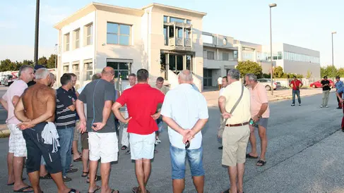 POLETTO SCIOPERO DITTA BFC ONARA DI TOMBOLO