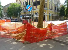 Bumbaca Gorizia 27.05.2018 Corso Italia lavori e disagi © Fotografia di Pierluigi Bumbaca