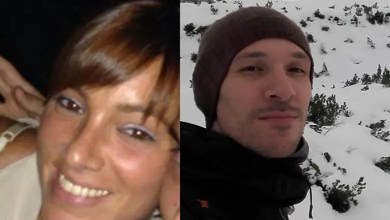 La vittima Sara Buratin e il compagno Alberto Pittarello