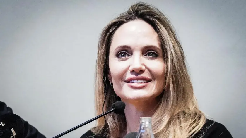 Angelina Jolie receives the "Stella della Mole" Award at the Cavallerizza during the 42nd Torino Film Festival (TFF), in Turin, Italy, 24 November 2024. The film festival runs from 22 to 30 November 2024. ANSA/TINO ROMANO