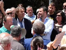 BASCHIERI-FOTOPIRAN-ABANO TERME-SALVINI PER BOCCARDO SINDACO