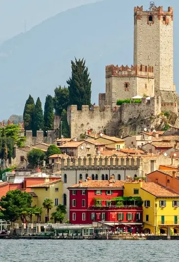 Lake Garda, Town of Malcesine (Veneto, Italy)