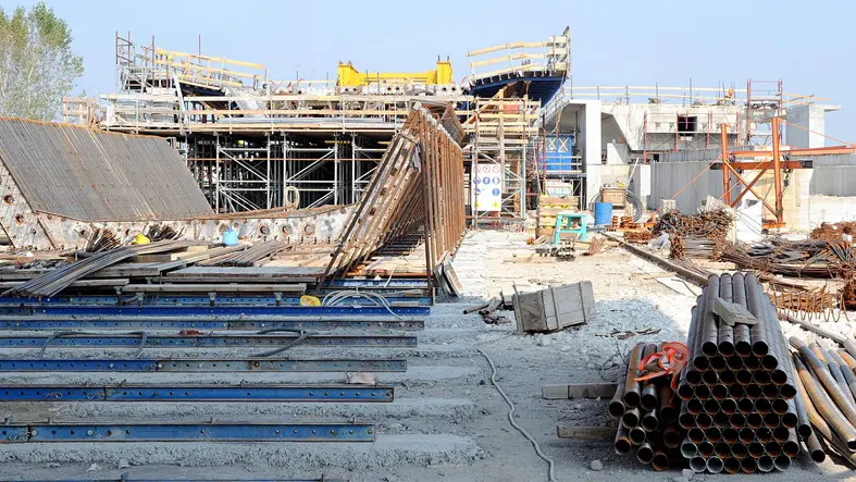 Malaman conferenza con sindaci e visita cantieri Valdastico. Nella foto: Il viadotto sul fiume Fratta