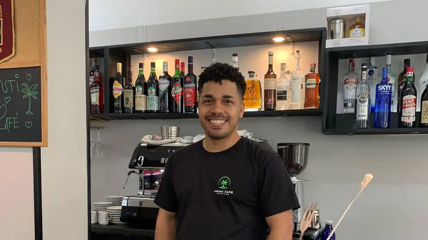 Angelo Alvarez Lopez, gestore dell'Havana Cafè di Montegrotto