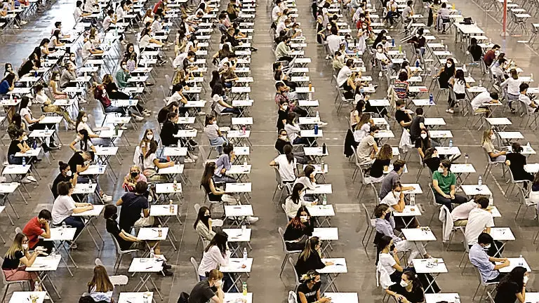 Un test d'ingresso per la facoltà di Medicina in Fiera a Padova