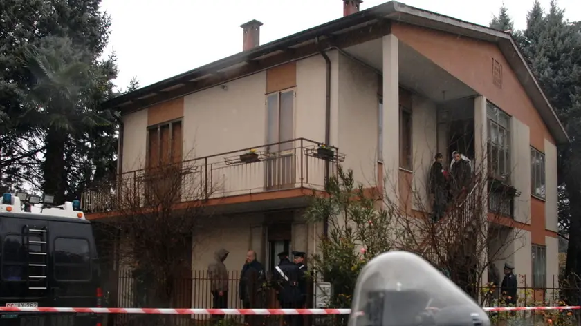 Belluco Omicidio Pellegrini Maria in via Cavour 68 a Casalserugo. Nella foto: la casa. ph. Zangirolami
