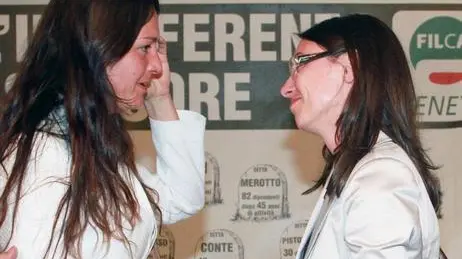 TOSATTO.INCONTRO SINDACATI-IMPRENDITORI VIGONZA.FLAVIA SCHIAVON E TAMIOZZO LAURA.