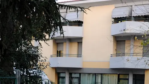 Malaman Centro Servizi per anziani in via Garibaldi a Monselice. Nella foto: la nuova ala. ph. Zangirolami