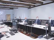 Un momento dell’incontro di ieri dell’Osservatorio regionale per contrastare la criminalità organizzata e mafiosa con i parlamentari veneti