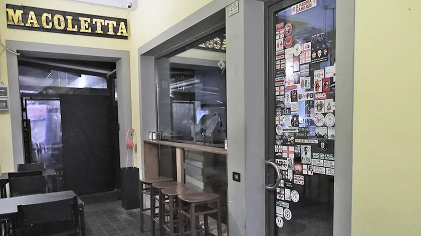 L’ingresso del Macoletta, in Contrà Nodari a Camposampiero (foto Piran)