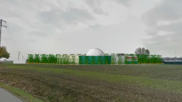 Monselice, 06.03.2013 Progetto dell'impianto a biogas della ditta "Agricola Berica" ph. Zangirolami