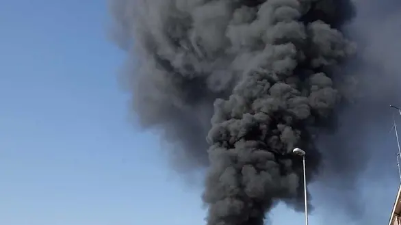 TOME' - INCENDIO CAVALCAVIA CAMERINI