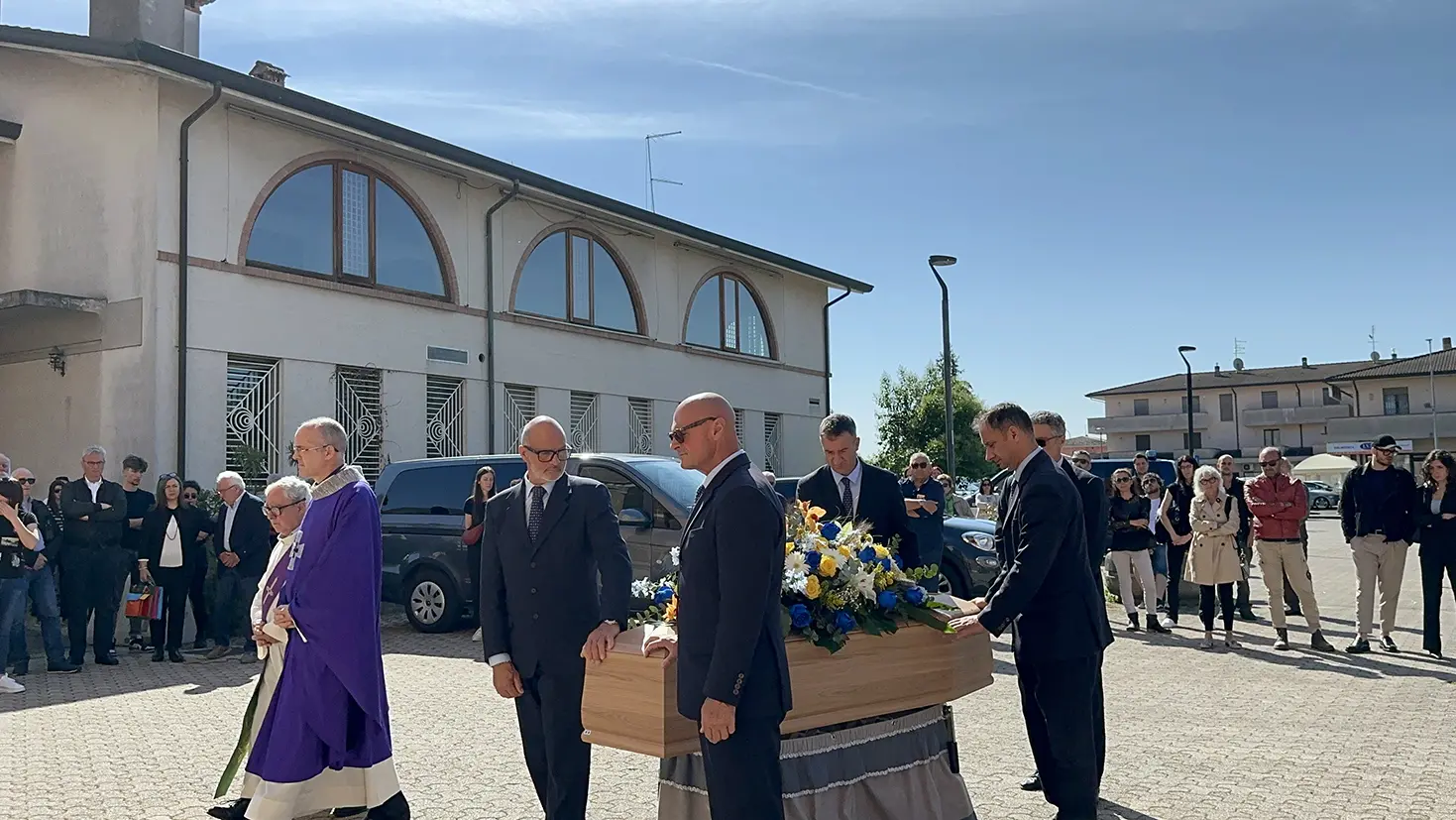 CESARO - FOTOPIRAN - VILLAFRANCA - FUNERALE MICHAEL BOSCHETTO TAGGI'