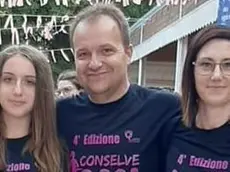 Arianna Cuccato con papà e mamma