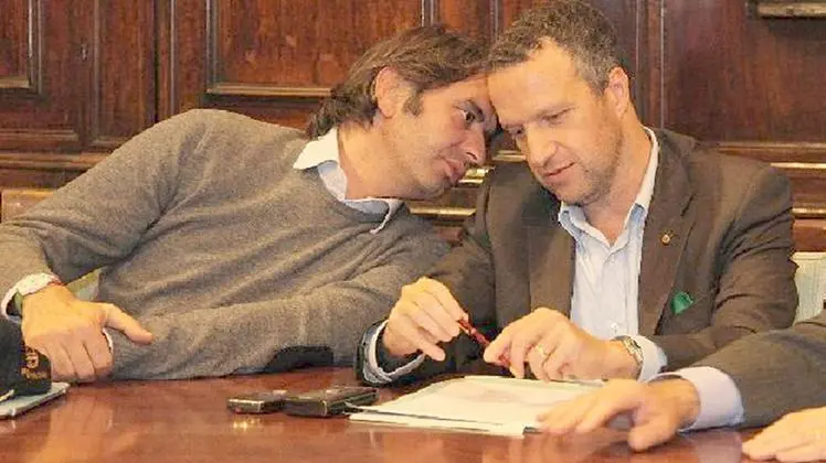 Flavio Tosi con Federico Sboarina