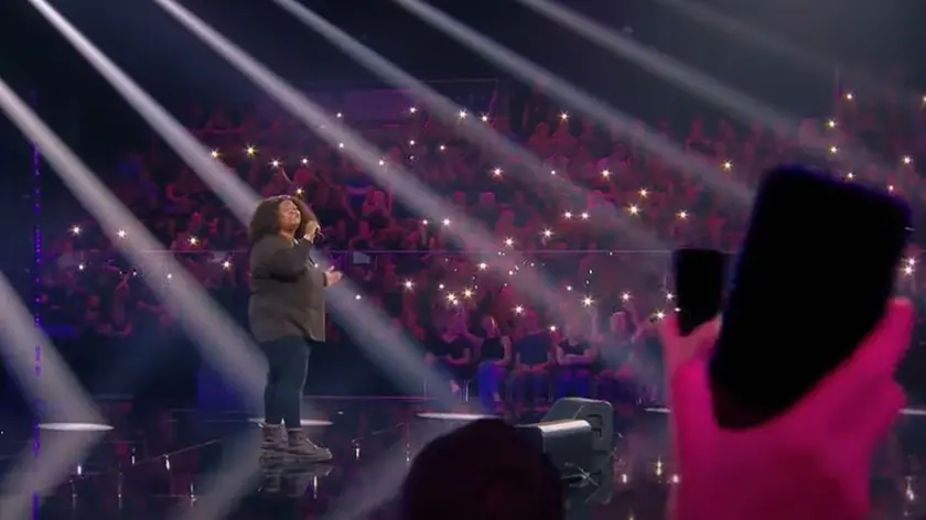 Alice Barbara Tombola in occasione della sua audizione per X Factor