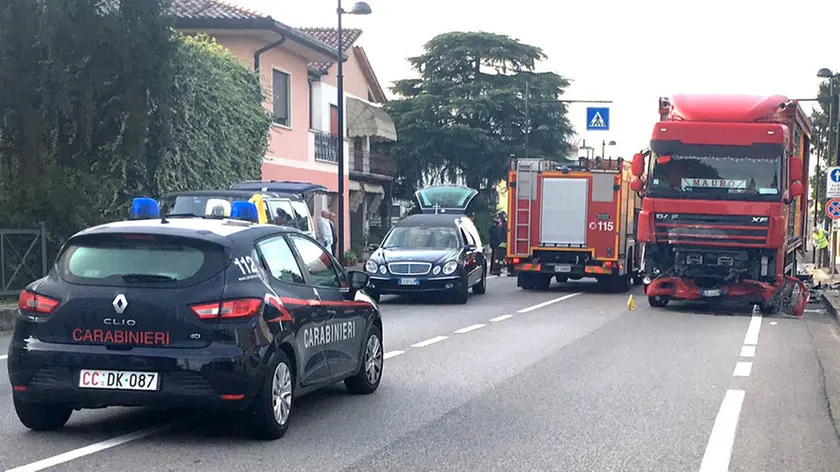 BELLUCO - FOTOPIRAN - SAN GIORGIO IN BOSCO-INCIDENTE MORTALE