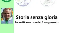 La copertina dell'opuscolo e nella foto piccola Nicola Finco
