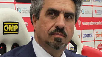BARON CONFERENZA STAMPA PENOCCHIO NUOVO PRESIDENTE CALCIO PADOVA