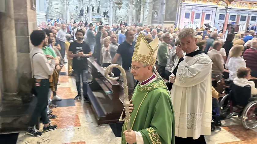 MORSEGO -AGENZIA BIANCHI- PADOVA- NUOVO DELEGATO PONTIFICIO MONS. DIEGO GIOVANNI RAVELLI