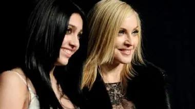 Da sinistra: George Clooney Al Pacino e Madonna con la figlia Lourdes