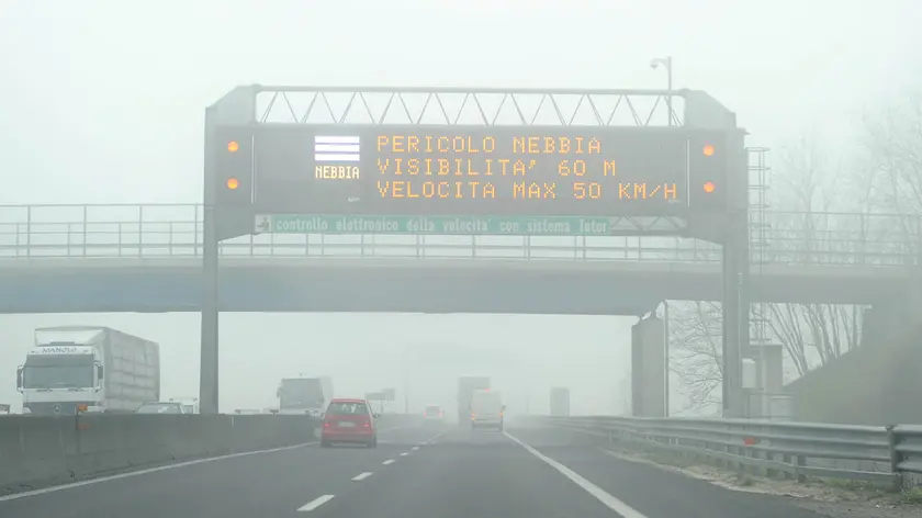 Nebbia in A13