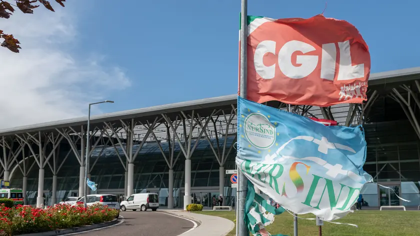 L'ospedale di Schiavonia (Foto Zangirolami)