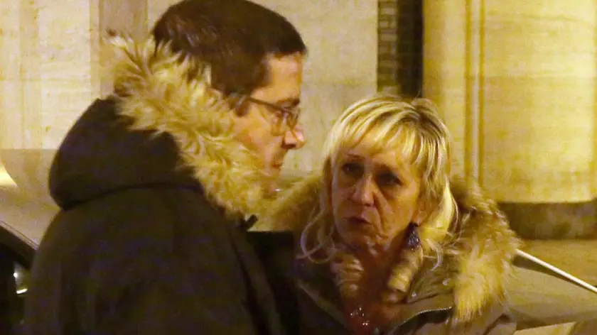 BARON - AGENZIA BIANCHI - PADOVA - INCONTRO CON AGA ROREMARY IN PIAZZA INSURREZIONE. EX MARITO GASPERINI