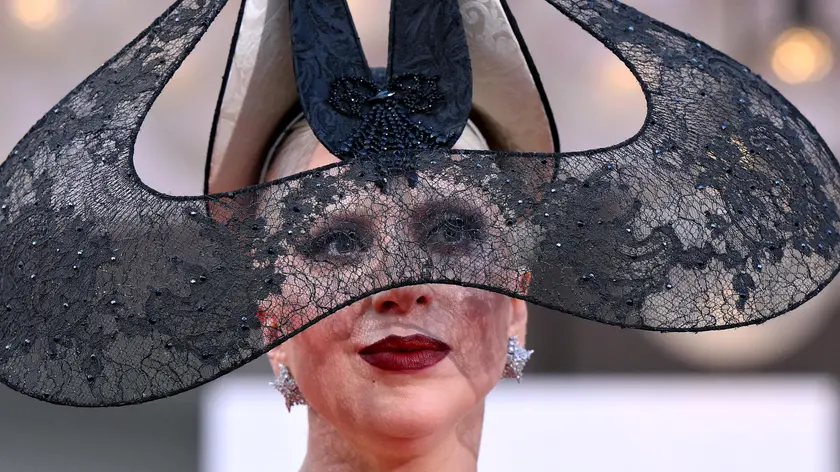 US singer and actor Lady Gaga arrives for the premiere of 'Joker: Folie a Deux' during the 81st Venice Film Festival in Venice, Italy, 04 September 2024. The movie is presented in official competition 'Venezia 81' at the festival running from 28 August to 07 September 2024. ANSA/ETTORE FERRARI