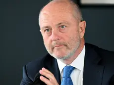 Angelo Binaghi, president of the Italian tennis federation, attends a press conference, in Rome, Italy, 05 May 2024. Sinner announced Saturday he will not play at the upcoming Italian Open tennis tournament due to a hip injury which forced him out in Madrid earlier this week. ANSA/ETTORE FERRARI
