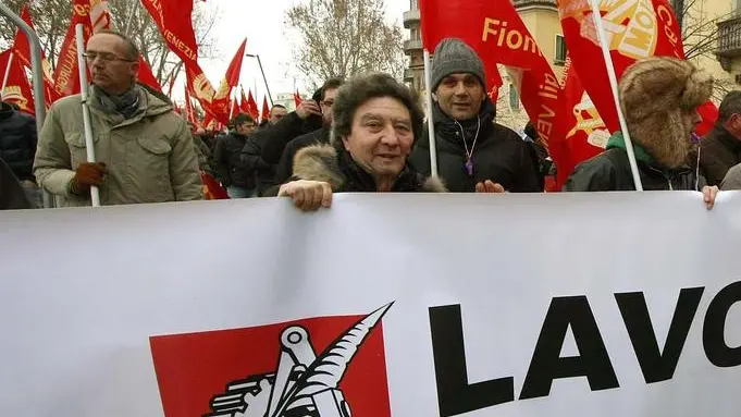 FERRO - MANIFESTAZIONE FIOM.
