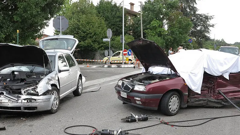 POLETTO - FOTO PIRAN - SANTA GIUSTINA IN COLLE - INCIDENTE MORTALE