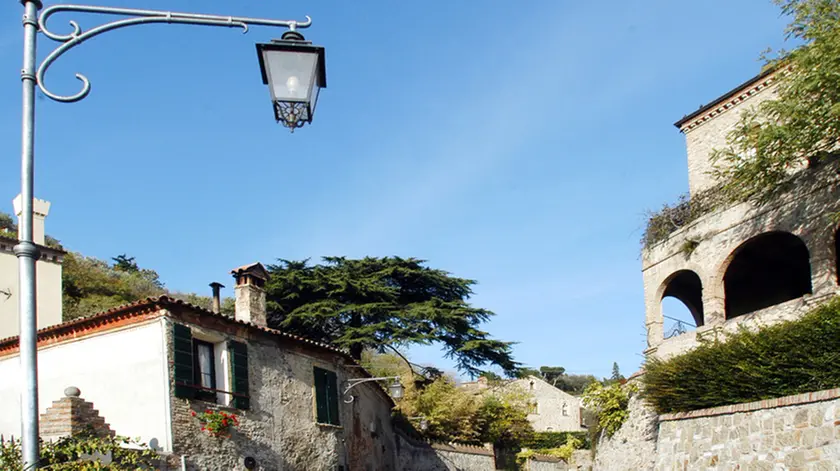 Arquà Petrarca (PD), Vedute di Arquà Petrarca. Nella foto: