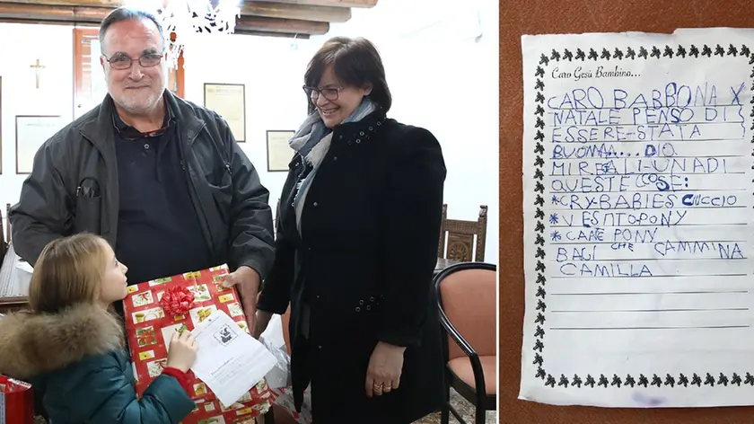 POLETTO-FOTOPIRAN-CERVARESE SANTA CROCE-LETTERINA BABBO NATALE