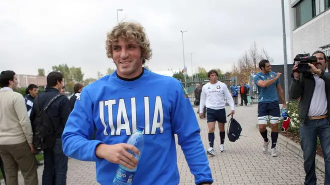 STELLA ALLENAMENTO ITALIA GUIZZA Mirco Bergamasco STELLA ALLENAMENTO ITALIA RUGBY GUIZZA