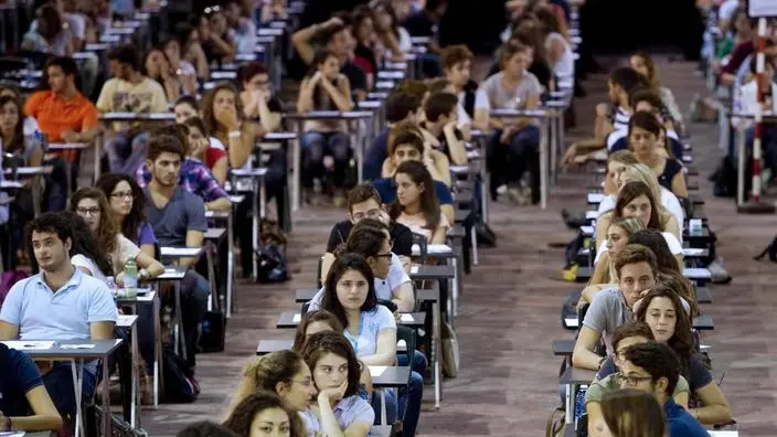 Studenti ai test di medicina ANSA / CIRO FUSCO