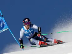 Sofia Goggia of Italy in action during the Women's Giant Slalom race at the FIS Alpine Skiing World Cup in Kronplatz, Italy, 30 January 2024. ANSA/ANDREA SOLERO